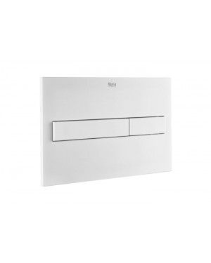 Roca RF890188207 Slendra In-Wall PL7 DUAL (ONE) - Dual flush operating plate for concealed cistern (matt finishes)