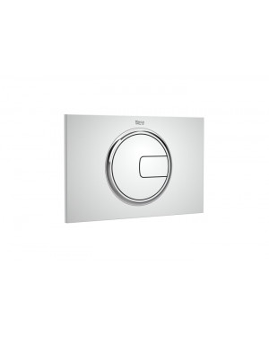 Roca RF890198001 Slendra In-Wall PL4 DUAL (ONE) - Dual flush operating plate for concealed cistern,Chrome