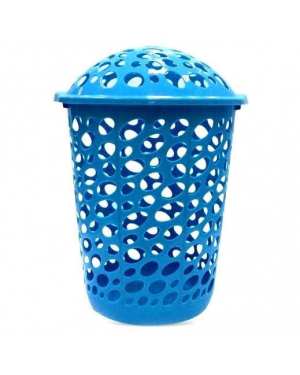 Laughing Buddha - Round Laundry Baskets with Lid