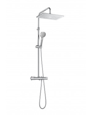 Roca RP5A2080C00 EVEN Rectangle - Thermostatic shower column with shelf