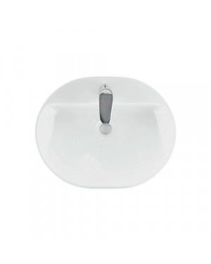 Roca RS32722L460 Fusion - L Counter Top Oval Wash Basin Without Faucet