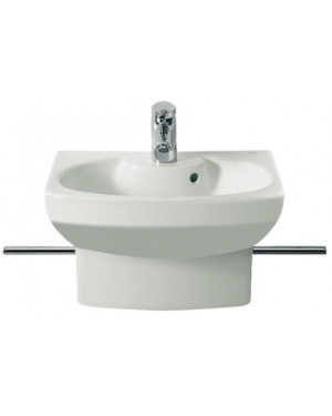 Roca RS327514000 Dama Senso compact Wall-hung Vitreous china wash basin