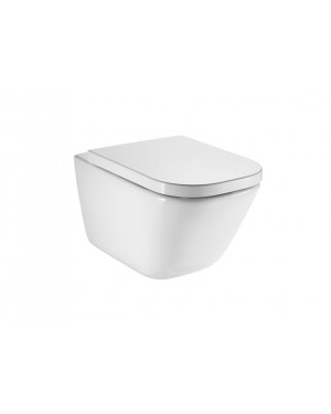 Roca RS34647A000 Gap Square Compact Wall Hung Square Rimless Toilet