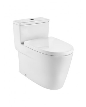 Roca RS349486000 Inspira One piece WC with vertical outlet. S-Trap 