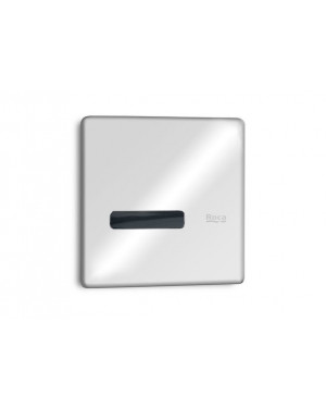 Roca RT525165103 Sentronic-S Electronic Urinal Flush Valve 110x110x92 Concealed Box, 120x120 Front Plate Body Ac