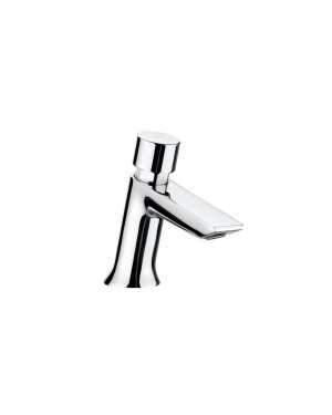 Roca Self-closing deck-mounted basin faucet with push-button-RT5A4277C00
