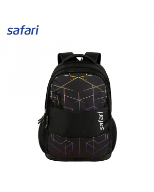 Safari Hi-Tech Backpack 19 Inch | 3 Compartment | Front Storage Pocket | Mesh Pockets | Mesh Padding
