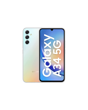 Samsung Galaxy A34 5G | Awesome Silver 8GB| 128GB Storage