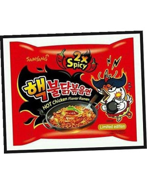 Samyang Buldak Hot Chicken 2 X Spicy Noodles 140gm