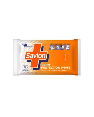 Savlon Germ Protection Wipes, 10 Count