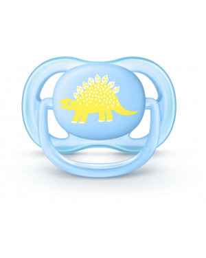 Philips Avent Ultra Air Pacifier For The Baby Boy's Sensitive Skin 0-6 Months Single Pack SCF544/10