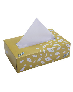 Scott Kleenex Facial Tissue Box 100 Sheets
