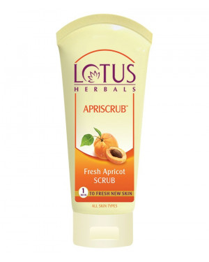 Lotus Herbal Apriscrub Fresh Apricot Scrub 100 g