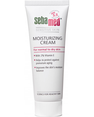 Sebamed Moisturizing Cream, PH 5.5, Normal To Dry Skin, With 2% Vitamin E, Prevents Premature Aging