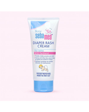 Sebamed Baby Diaper Rash Cream 100ml |Ph 5.5|Panthenol & Allantoin|Clinically tested
