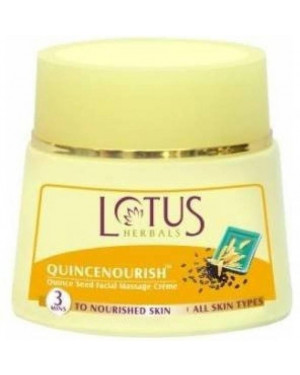 Lotus Herbal Quincenourish Quince Seed Nourishment Massage Cream 250g