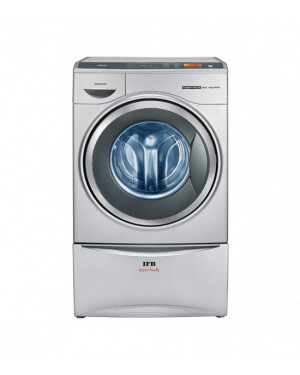 IFB Fully Automatic Front Load Washing Machine Silver Senator Smart Touch 8.5 kg 