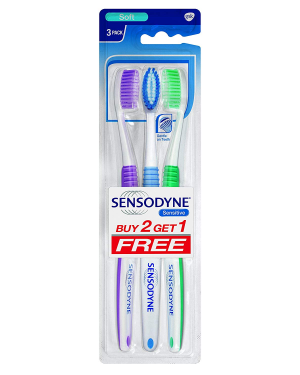 Sensodyne Toothbrush 2+1 Normal Brush