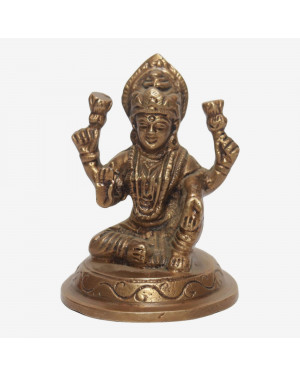 Seven Chakra Handicraft -Lord Laxmi Statue 8 cm 350 g
