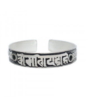 Seven Chakra Handicraft -Silver Plated Hand Bangles Design B
