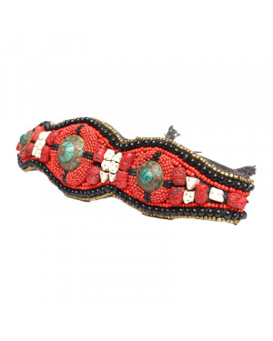 Seven Chakra Handicraft - Tibetian Stone Decorated Belt