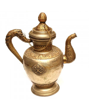 Seven Chakra Handicraft - Golden Décor Teapot