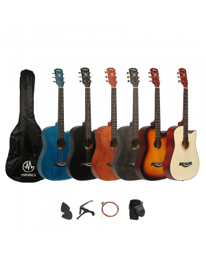 Manaslu Shree 38Inch Guitar Beginner Acoustic Guitar with Package