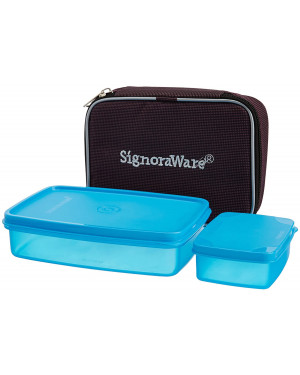Signoraware Compact Plastic Small Lunch Box