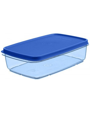 Signoraware Crystal Flat Container, 1.2 litres, Set of 1