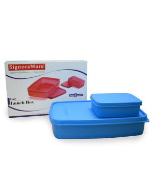 Signoraware Plastic Easy Lunch Box