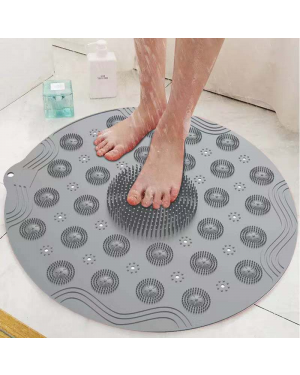 Laughing Buddha - Silicone Slip Proof Foot Massage Bath Mat