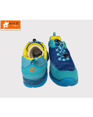 Sixten Outdoor Hiking Unisex Casual Low-top Shoes Dark Blue Light Blue