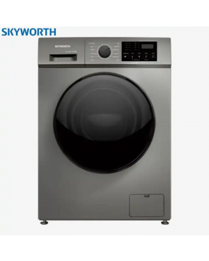 Skyworth 8KG Front Loading Washing Machine - F8012GRU Dim Grey