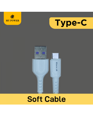 My Power Data Cable Soft 3A MD 05 Type C