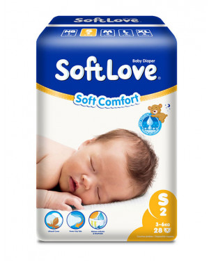 Soft Love Baby Diapers S28
