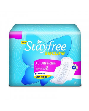Stayfree Secure XL Ultra Thin 6 Pads