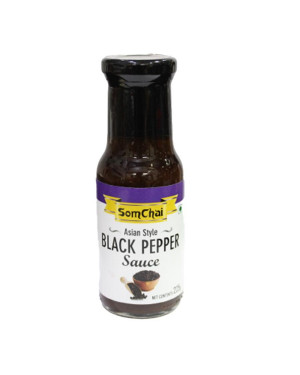 Somchai Black Pepper Sauce 225gm