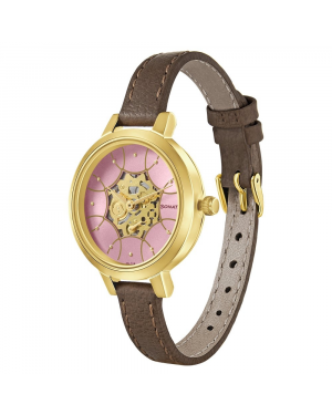 Sonata 8141YL02 - Unveil with Pink Dial Multifunction Watch for Women