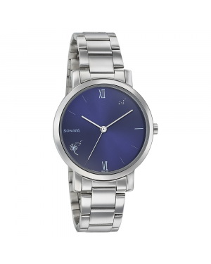 Sonata 8164SM01 - Play with Sonata - Blue Dial Analog Watch for Women
