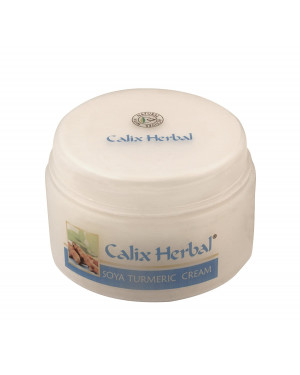 Calix Herbal Soya Turmeric Cream for Skin Strengthening and Moisture Retention, 50 g