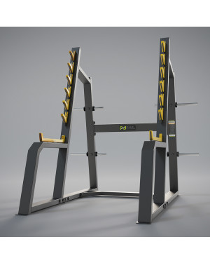 DHZ Gym Equipment E3050 Squat Rack