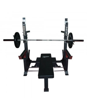 SQUAT RACK WITH PULL UP BAR IRON BULL-100824