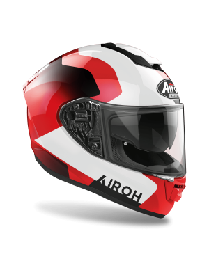 Airoh ST.501 Dock Gloss Red Full Face Motorcycle Helmet(st.5d55)