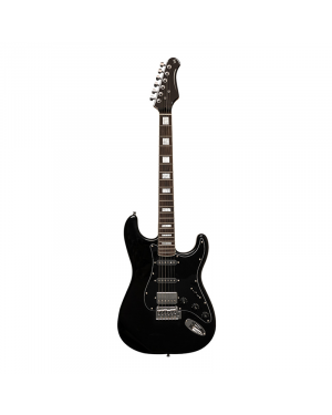Stagg SES-60 BLK Electric Guitar with Solid Alder Body