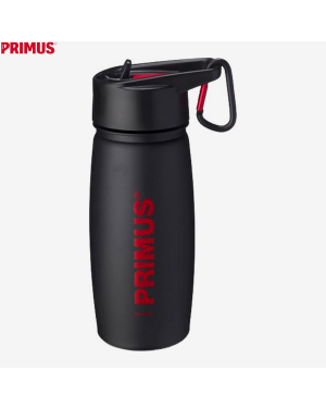 Primus Stainless Steel Drinking Bottle With Straw, 0.6 Ltr. For Trekking, Hiking, Outdoor