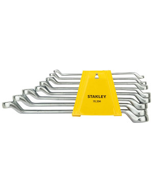 Stanley Shallow Offset Ring Spanner 6x7-20x22(70-394e)