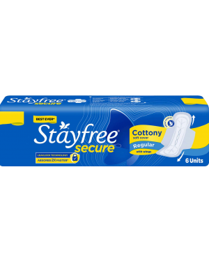 Stayfree Cottony Regular 6s
