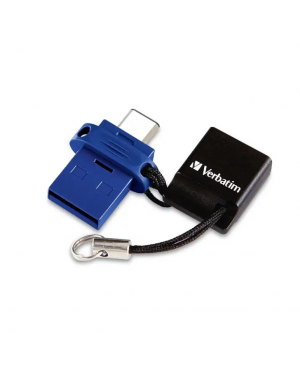 Verbatim 66407 Store'n'Go Pinstripe USB 3.0 Drive 32GB - Blue