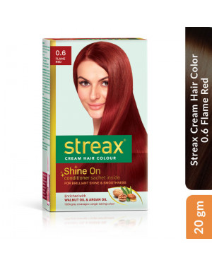Streax Hair Colour 0.6 Flame Red 20gm