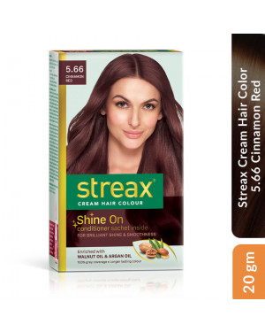 Streax Hair Colour 5.66 Cinnamon Red 20gm